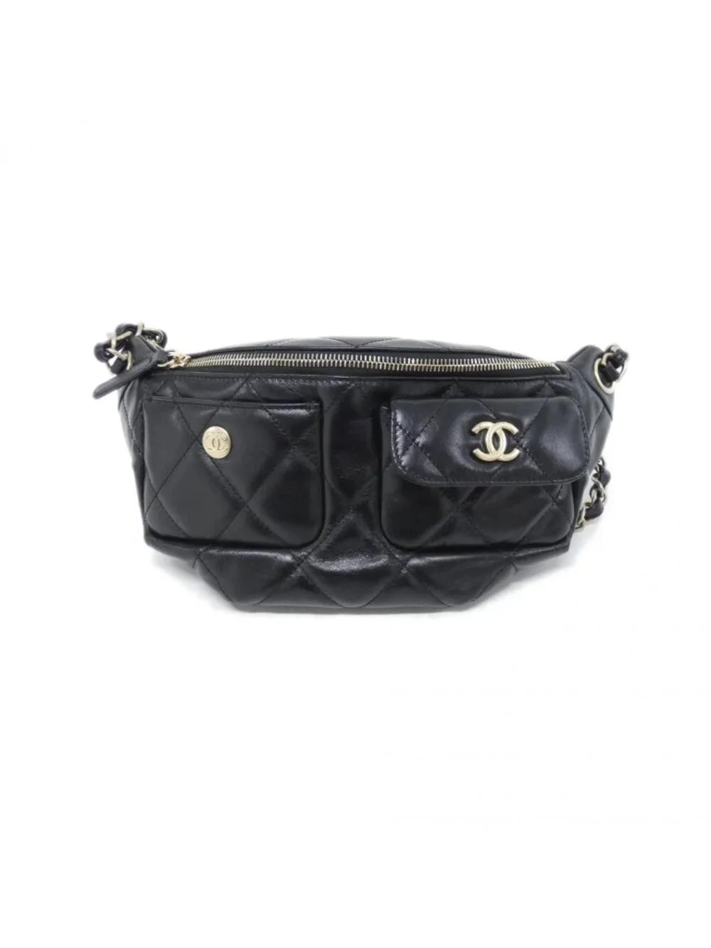 Chanel Waist Bag Belt Bag Black